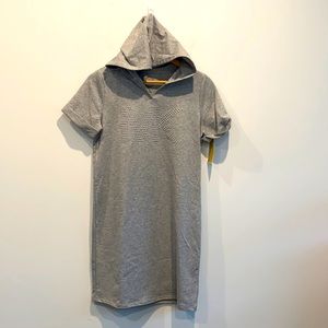 NEW Michael Kors Hooded Cotton Blend Dress